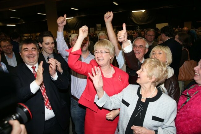 Local election count. Fianna Fail Mary