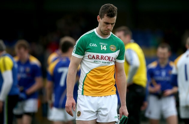 Niall McNamee dejected