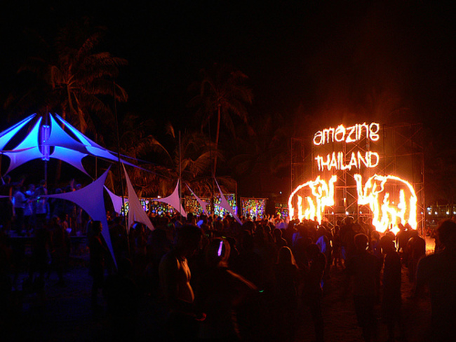 Full Moon party @ Koh Phangan