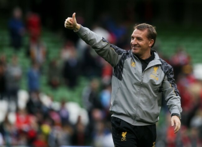 Soccer - Friendly - Shamrock Rovers v Liverpool - Aviva Stadium