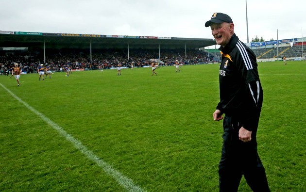 Brian Cody at the final whistle