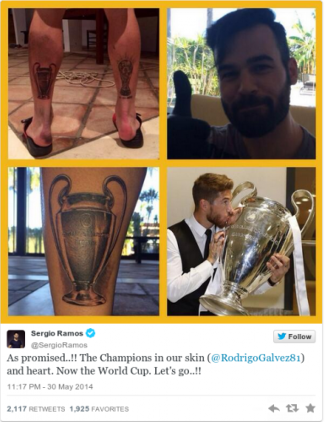 Ramos tatto pic