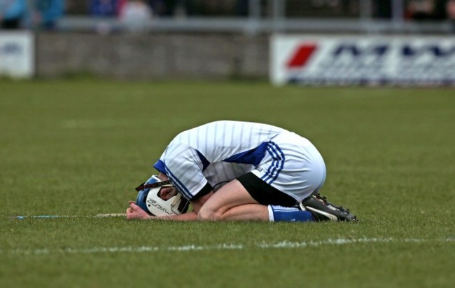 Eoin Reilly dejected after the game