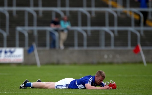 Matthew Whelan dejected