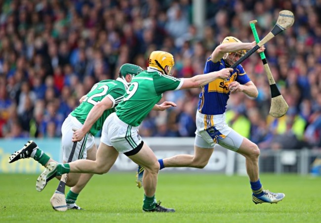 Shane McGrath with Thomas Ryan and Paul Browne