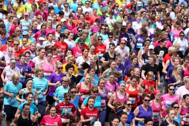 General view of today's Women's Mini Marathon