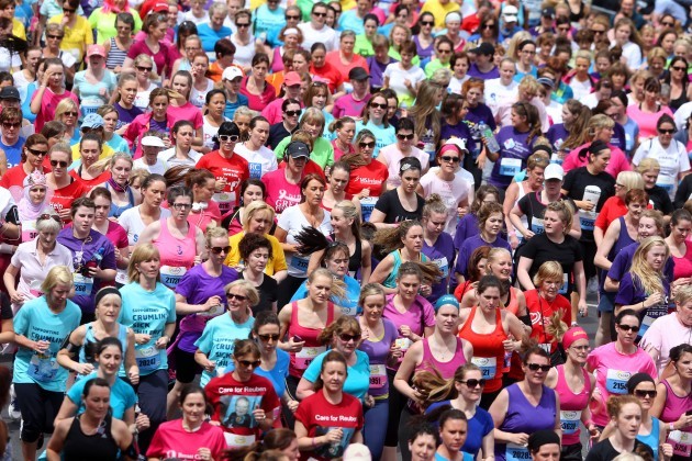 General view of today's Women's Mini Marathon