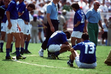 World Cup icons: Roberto Baggio – the miss that haunted a career