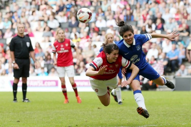 Soccer - FA Womens Cup - Final - Everton v Arsenal - Stadium:MK