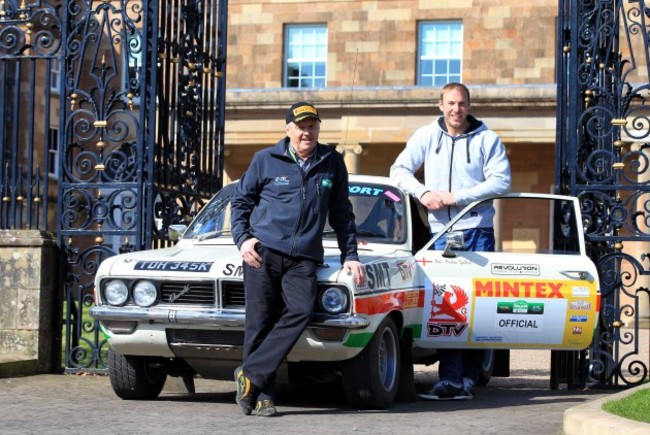 Stephen Ferris with Jimmy McRae