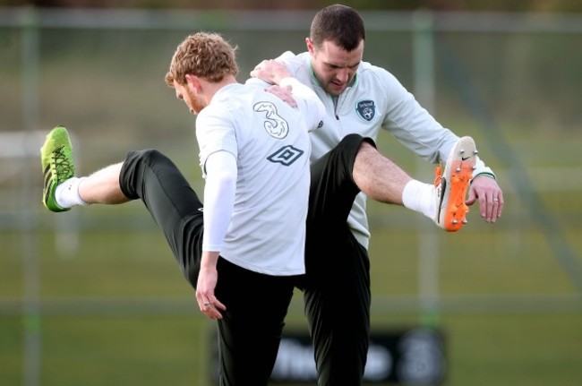 Paul Green and John O'Shea 4/3/2014