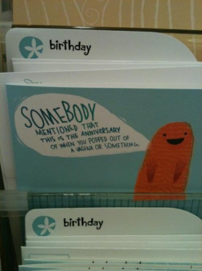 I think the world needs more literal greeting cards.. - Imgur