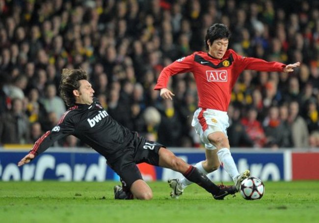 Soccer - UEFA Champions League - Round of 16 - Second Leg - Manchester United v AC Milan - Old Trafford