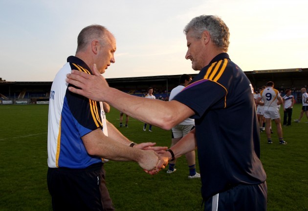 Glenn Ryan and Aidan O'Brien shake hands