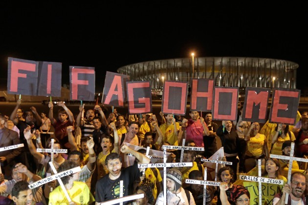 Brazil WCup Protests