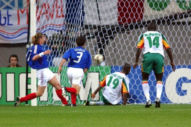 Soccer - FIFA World Cup 2002 - Group A - France v Senegal