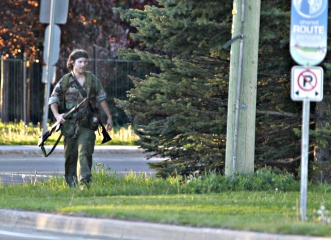 APTOPIX Canada Shooting
