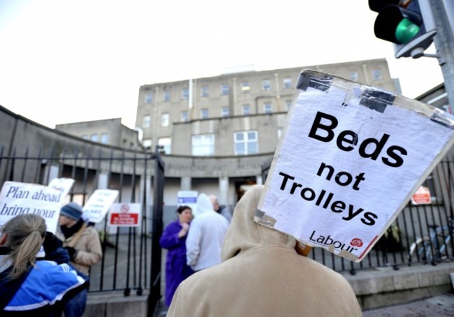 Health Service Protests Crisis