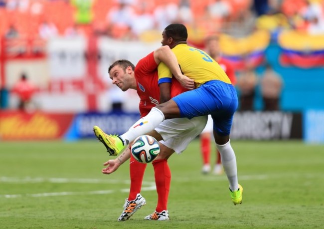 Soccer - World Cup 2014 - Miami Training Camp - England v Ecuador - Sun Life Stadium