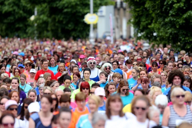 General view of today's Women's Mini Marathon