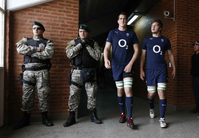 Devin Toner and Iain Henderson