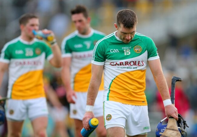 A dejected Brian Carroll