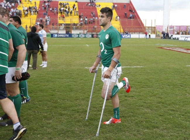 Conor Murray after the match