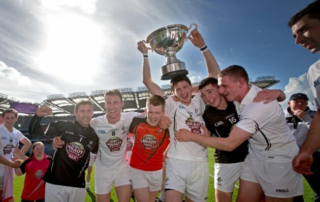 Kildare celebrate with The Christy Ring Cup