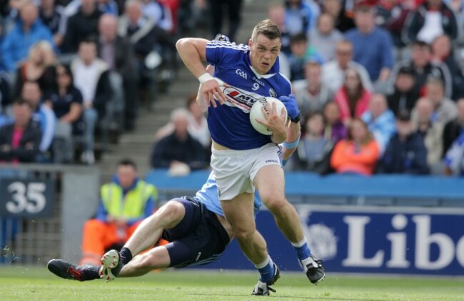 John O'Loughlin with Michael Darragh Macauley