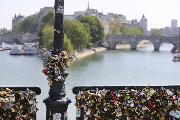 France Paris Love Locks