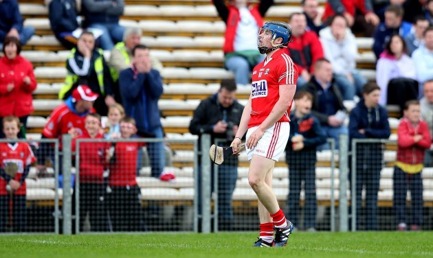 Conor Lehane reacts to a missed chance