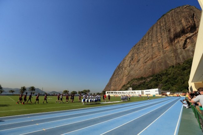 Soccer - FIFA World Cup 2014 - Group D - England v Italy - England Training Session and Press Conference - Urca Military Training Ground