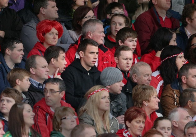 Seamus Coleman in attendance at the game 20/10/2013