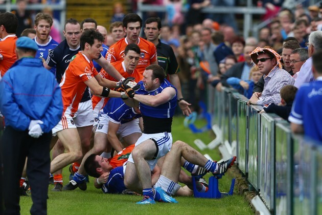 The two teams clash before the game