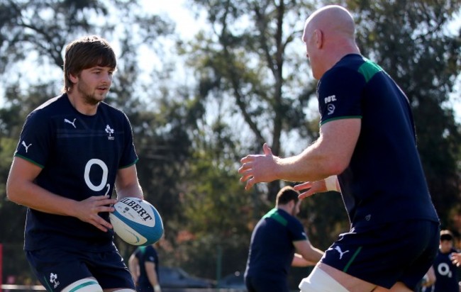 Iain Henderson and Paul O'Connell