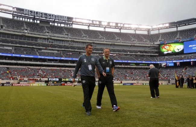 Roy Keane and Martin O'Neill