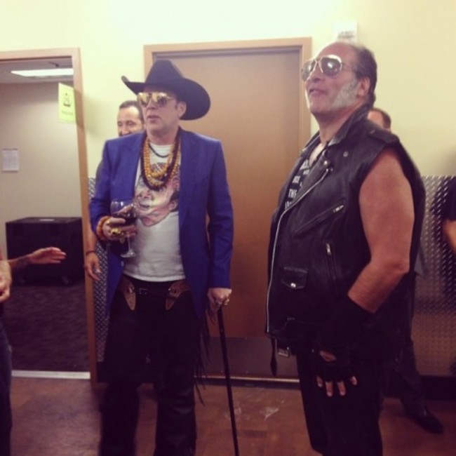 Mr Nicolas Cage and Mr Andrew Dice Clay