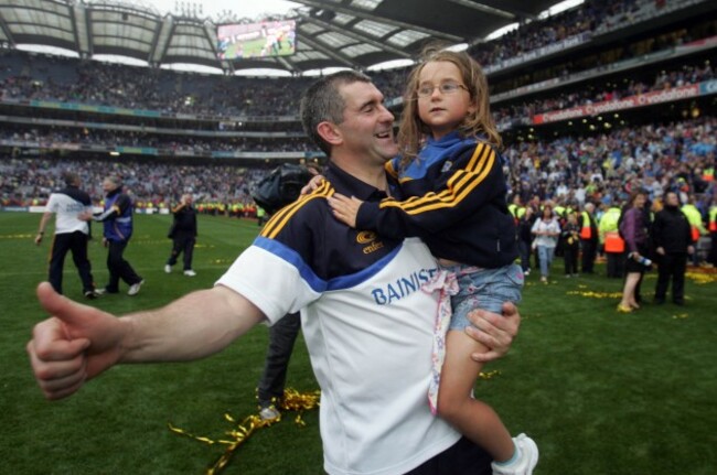 Liam Sheedy with his daughter Gemma