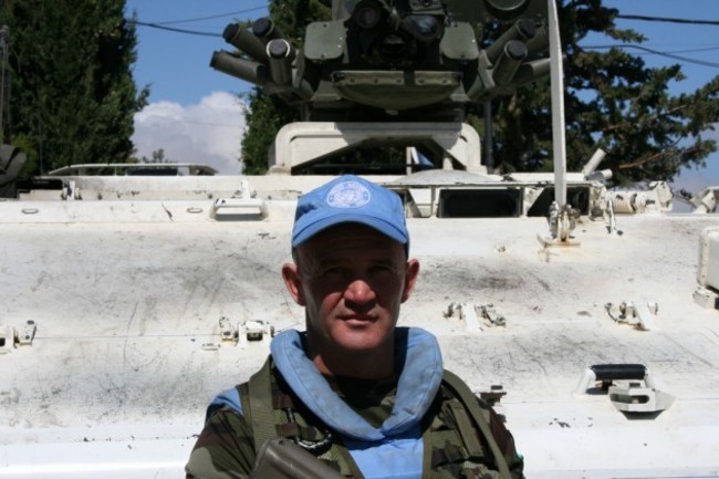 Sgt Declan Higgins UNDOF Syria