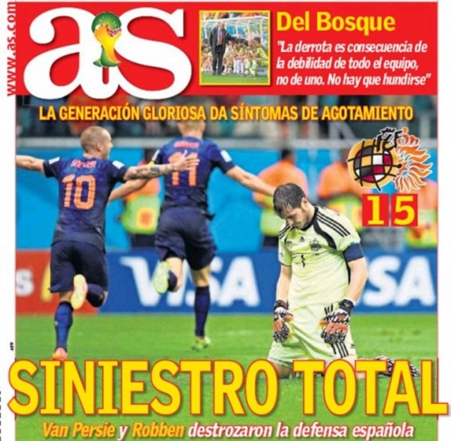 as cover front page