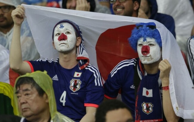 Brazil Soccer WCup Ivory Coast Japan