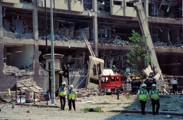 Unseen Photos Show The Devastation Caused By The IRA's 1996 Manchester Bomb