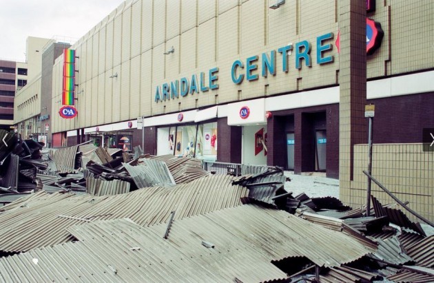 Unseen Photos Show The Devastation Caused By The IRA's 1996 Manchester Bomb