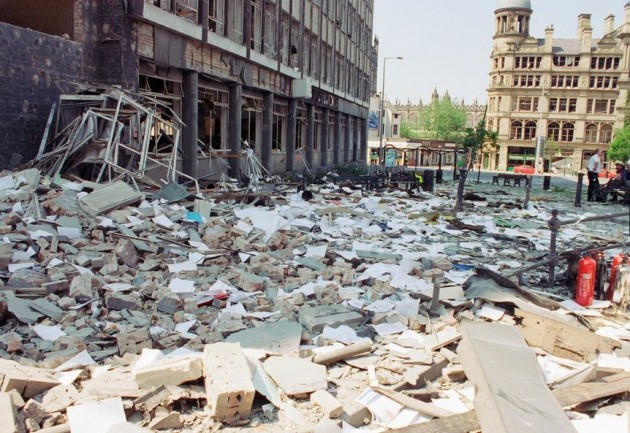 Unseen Photos Show The Devastation Caused By The IRA's 1996 Manchester Bomb