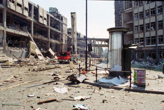 Unseen Photos Show The Devastation Caused By The IRA's 1996 Manchester Bomb