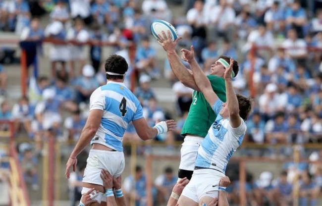 Robbie Diack with Manuel Carizza and Rodrigo Baez