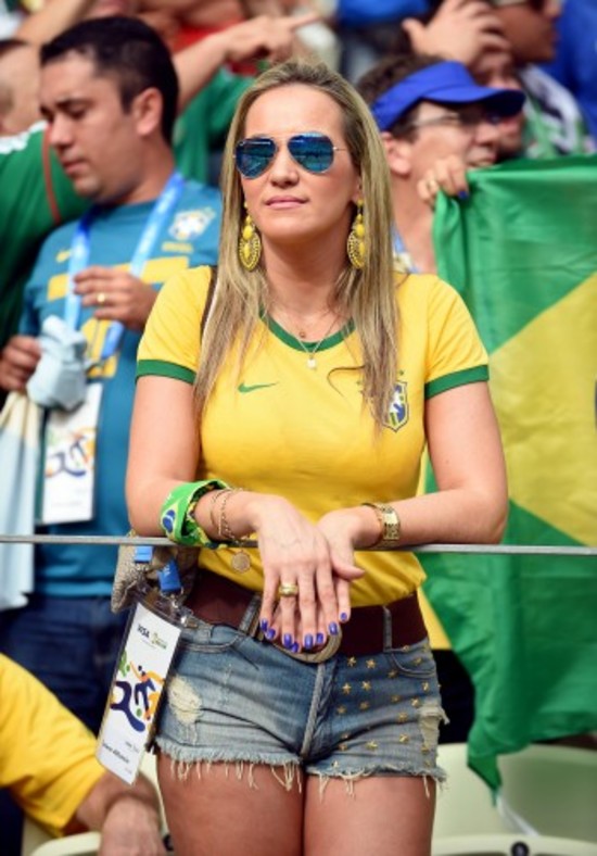 Soccer - FIFA World Cup 2014 - Group A - Brazil v Mexico - Estadio Castelao