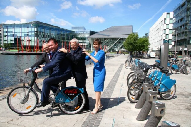 Alan Kelly etc Dublin Bikes