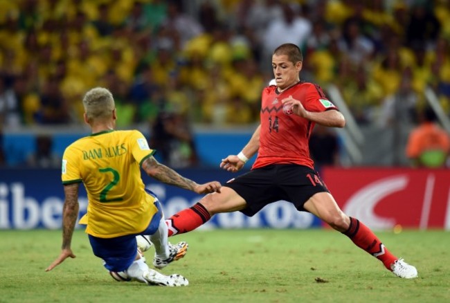 Soccer - FIFA World Cup 2014 - Group A - Brazil v Mexico - Estadio Castelao