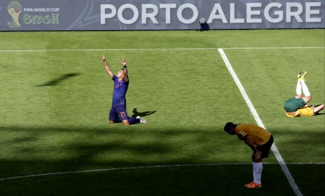 Brazil Soccer WCup Australia Netherlands